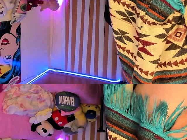 Cute amateur brunette naughty in solo jerking show on camera