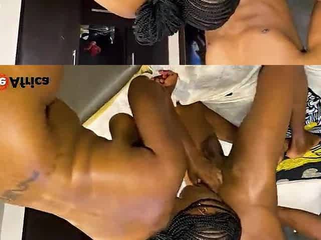 Afro Black Large Butt Get Hardcore Screw