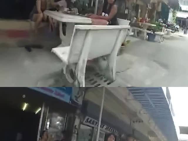 Voyeur Real Thai oil massage with secret camera in pattaya