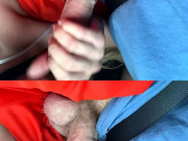 Teasing edged handjob blowjob cumshot compilation pov part 2
