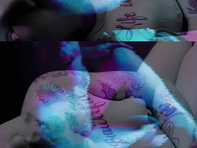 Retro Alternative Concupiscent FTM Caressing Jerking off Himself