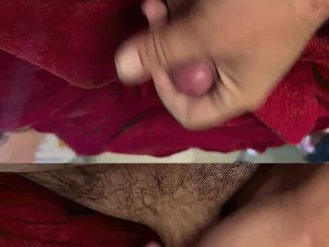 Tiny shlong jacking off for u