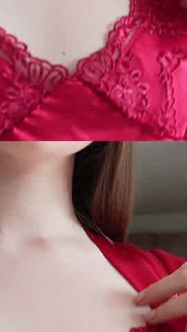 Bedtime Anal Bliss: Red Nightie, Wet Fingers & Deep Toy Play