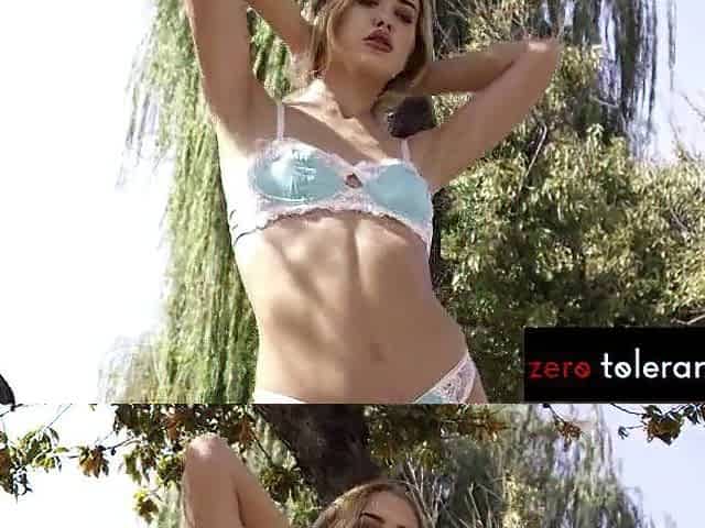ZERO TOLERANCE FILMS - Chloe Cherrys Pink College Booty Drilled & Stretched