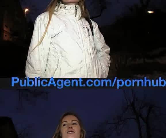 PublicAgent Slender golden-haired is a wild nympho in the bedroom