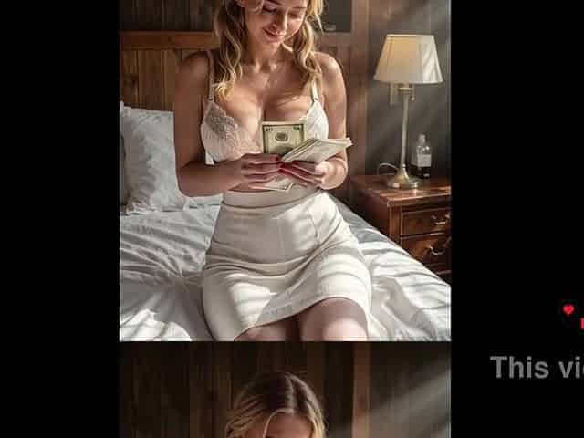 I bought a breasty golden-haired and drilled her in a hotel [AI]