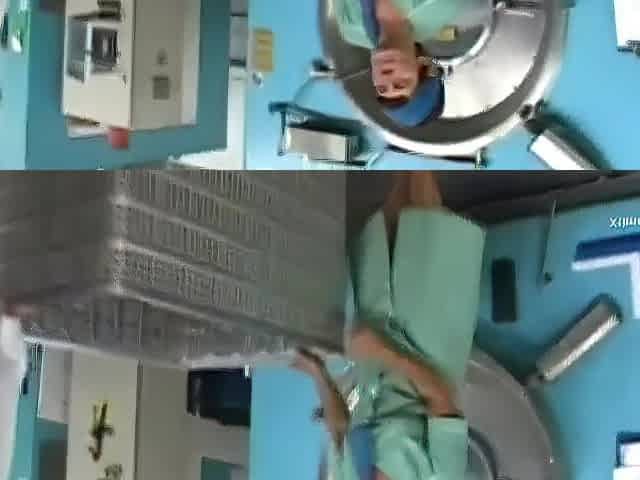Avid booty slam for a breasty worker in the factory of unleashed doxies