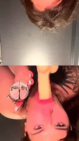 You Won't Believe What This Tattooed Slut Did in the KFC