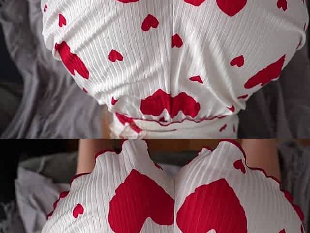 Fucked a Girl with Short Shorts on the Side of Her Big Ass