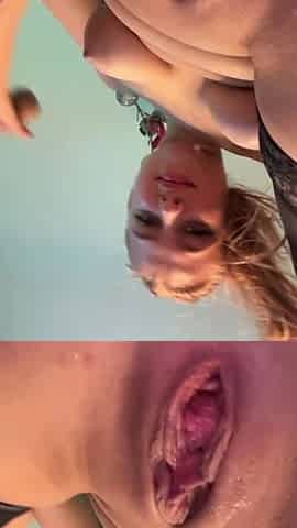 Squirting Close up