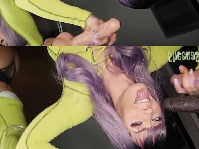 Bukkake Wench Gets the Job