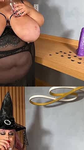 SSBBW Angel the Wicked Witch