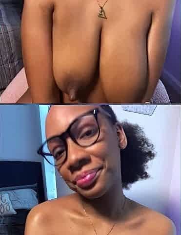 Black MILF with BIG boobs dancing and teasing