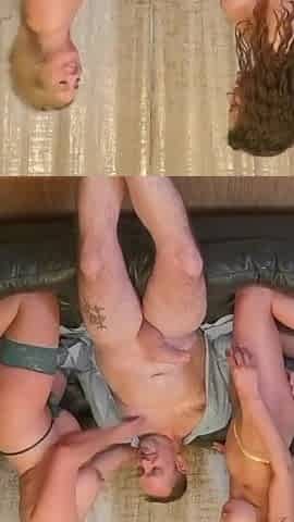 Charlie Joins Husband and Wife for a Fuck and Suck Threesome.