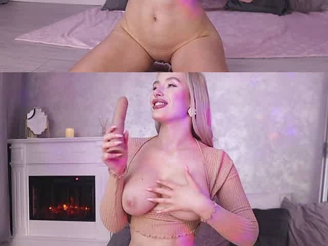 Blonde Beauty's Slutty Deepthroat Adventure