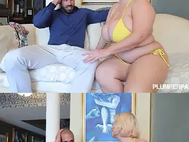 Obese Mama Gets Screwed by Latino Man