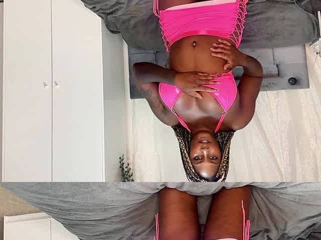 Ebony Goddess Sexy Bunny Solo