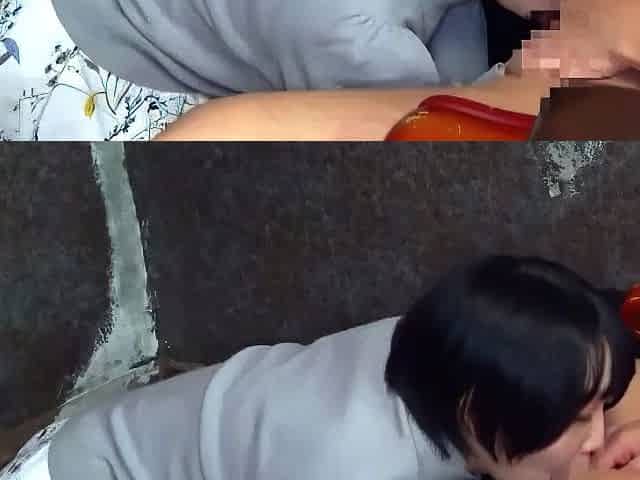 Asian Girl Blowjobs Outdoors POV