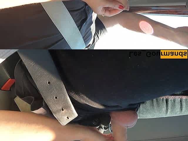 While Driving My Stepsister Erks My Cock to Make Me Hard