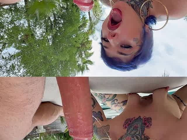POV Anal Fuck with Hot Tattoed Babe Badmomtiti