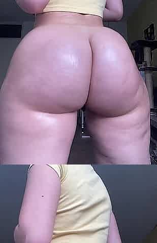 Thick PAWG Clapping And Widening Butt