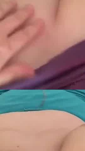 Bbwbootyful - Homealone POV boob nipple squeeze solo
