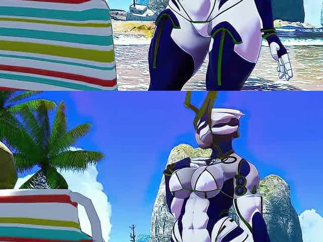Warframe Hildryn Beach Giant Cock Face Screw - Fansly Preview - VRChat ERP