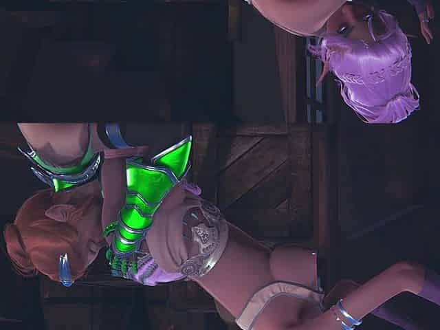 Redhead Elf Licks Step Sister's Pussy