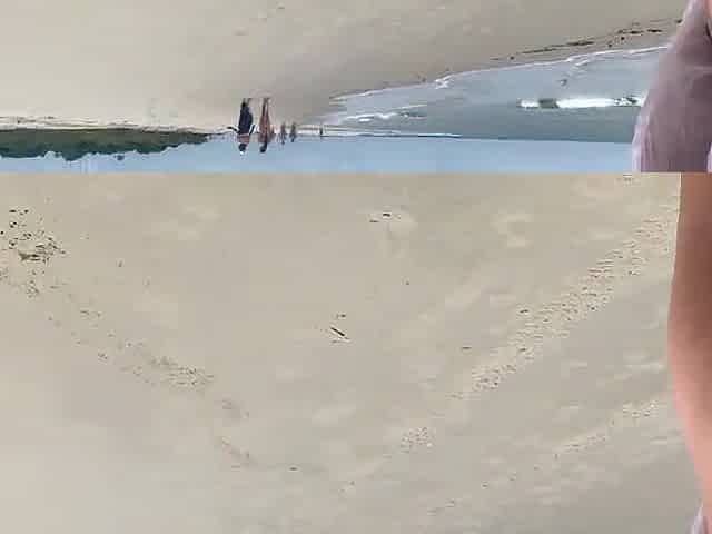 A stranger mother i'd like to fuck gives me a tugjob in front of everybody.