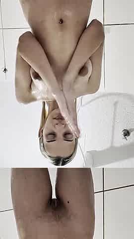I Took a Nice Shower in My Hot Shower and Enjoyed and Masturbated in the Morning