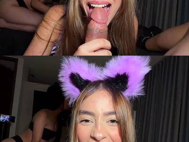 ORGY - MY LEGS ARE TREMBLING and my friend ends up soaked