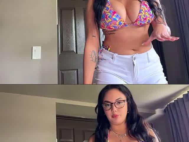 Busty stepsis use me to relax her vacation