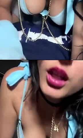 Girl with Big Tits Gets Fucked and Teased on Camera