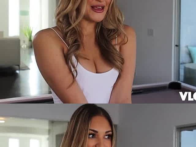 Hawt Honey Gizelle Blanco Takes Dong After A BTS Interview