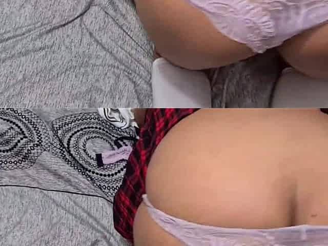 Anal Surprise! Young Student Has Her First Squirt and She Doesnt Know What Happens