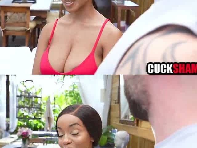 Black mother I'd like to fuck cucks spouse with tutor and records it on phone