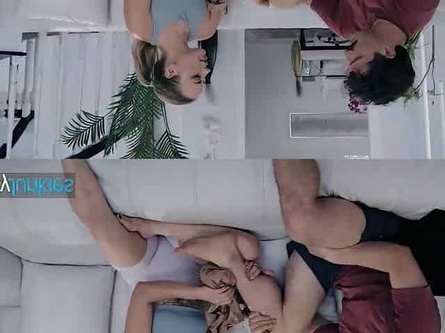 ADULTMOBILE - REALITYJUNKIES - Anna Claire Clouds, Robby Apples - Large Butt Workout -Scene two - Butt Sweat