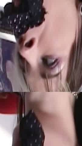 Hot Blonde Teen Masturbates During Lesbian Sex Tight Asshole