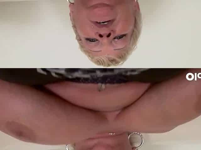 OldNanny - Thick Penis Interrupts Aged Masturbation
