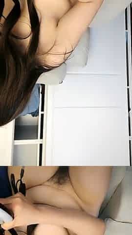 Curly Blonde Teen Records Solo Dildo Masturbation More at