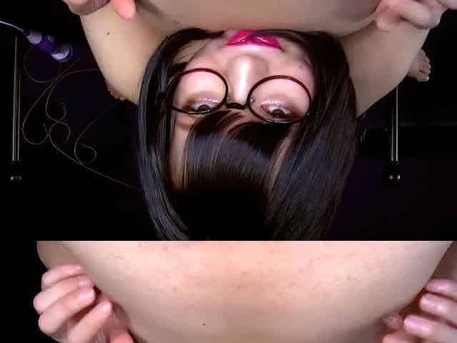 Busty Brunette Jerks For Fetish Handjob