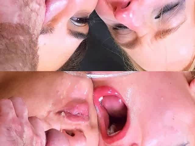 Chevlier Threesome ANAL PISS & CUM-SWAPPING