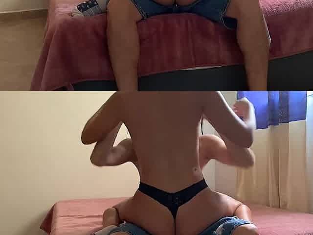 My wife gives me an anniversary surprise, her ally's vagina