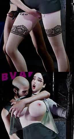 3D Hot Asian MILF Naked Her Huge Tits Got Fucked by Stranger