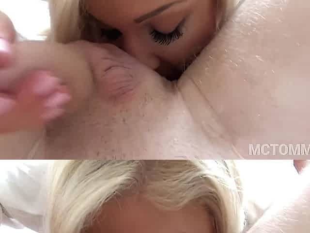 Super Hot And Sweet Blonde Teen 18+ Candee Licious Gives Me A Rimjob In This Homemade