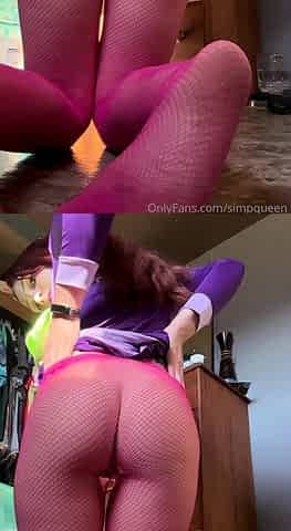 Horny big ass babe nice toys riding