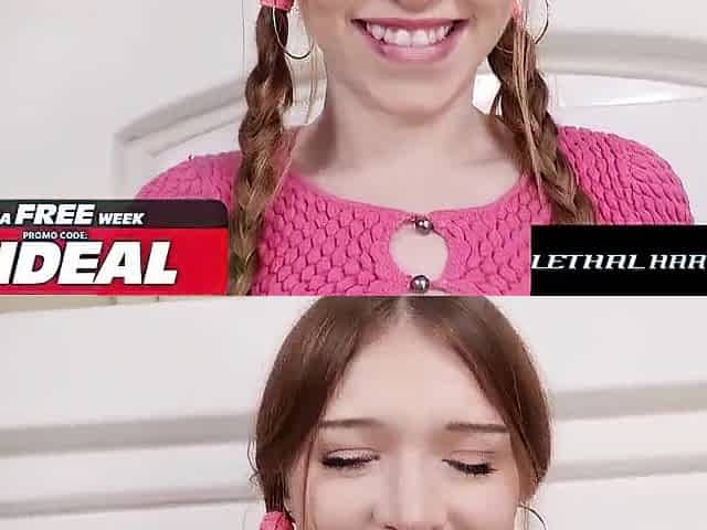 Myra Groans Small Teen Vagina Slammed Unfathomable & Raw