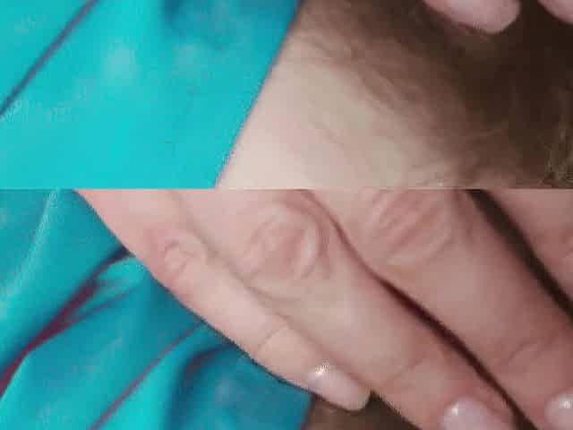 Playing with the Hair on My Cunt