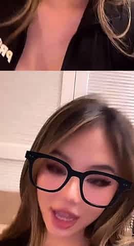 Cute curly brunette solo webcam masturbation