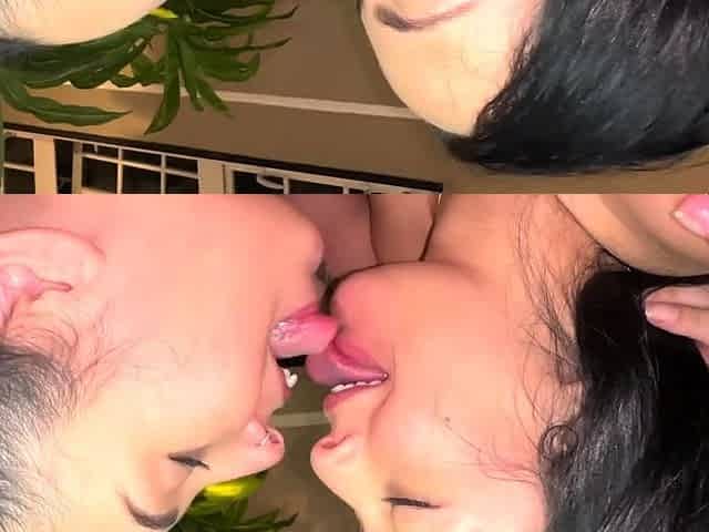 Elysium Fetish - Natasha And Mirela'S First Time Kissing In